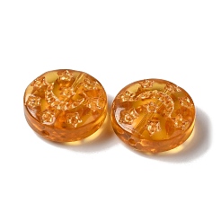 Cuentas de lampwork transparente&nbsp;LAMP-P065-04A-11