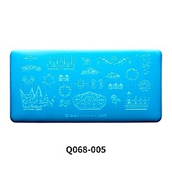 Nagelkunststempel aus Edelstahl&nbsp;MRMJ-Q068-005