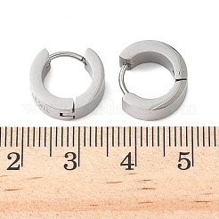 Creolen aus 304 Edelstahl für Damen&nbsp;EJEW-U066-03P