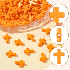 200 Stück undurchsichtige Acrylperlen&nbsp;SACR-FS0001-39A