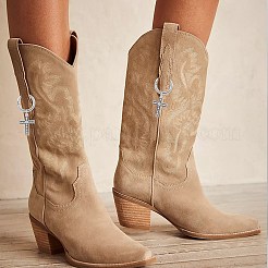 8 stücke 4 stile legierung schuhe charme&nbsp;HJEW-BM0001-03