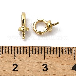 Gestellmessinganhänger bails&nbsp;KK-S397-22G