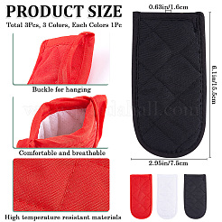 Polyesterresistentes Topflappen-Set&nbsp;AJEW-CP0008-62A