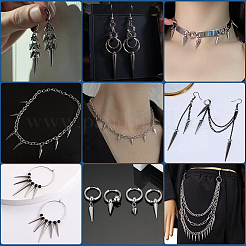 50 pz 201 pendenti in acciaio inossidabile&nbsp;STAS-BBC0005-75