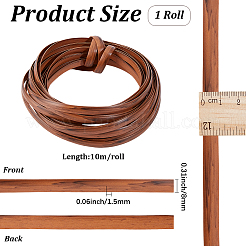 10 m de rotin synthétique imitation rotin&nbsp;DIY-GF0013-83C