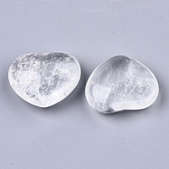 Natürlicher Quarzkristall-Herz-Liebesstein&nbsp;G-N0326-56J