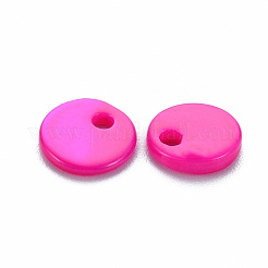 Ciondoli a conchiglia d'acqua dolce verniciati a spruzzo&nbsp;SHEL-S276-151C