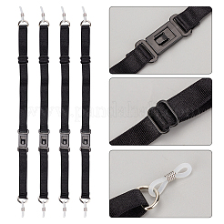 4 verstellbares Sportbrillenband aus Nylon mit Schnalle&nbsp;AJEW-GF0006-70