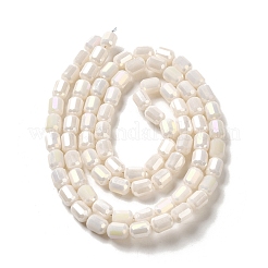 Chapelets de perles en verre électroplaqué&nbsp;EGLA-D031-01J
