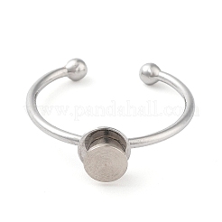 Composants de bague de manchette ouverte en laiton&nbsp;KK-Q799-01P-01
