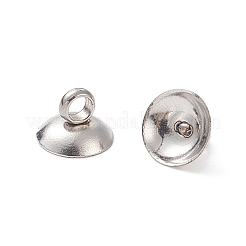 Ganchos colgantes con tapa de cuentas de acero inoxidable 304&nbsp;STAS-G224-24P-06