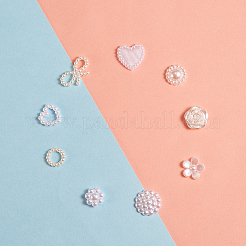 ABS Kunststoffimitation Perle Cabochons&nbsp;OACR-CJ0001-08
