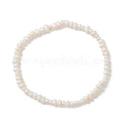Stretch-Armbänder aus natürlichen Zuchtperlen aus Süßwasserperlen für Frauen&nbsp;BJEW-JB13068