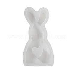 Kaninchenform DIY Display Dekoration Silhouette Silikonformen&nbsp;DIY-K073-08C