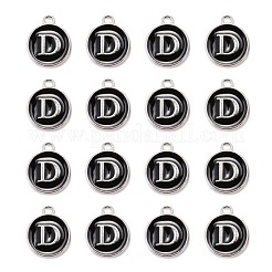 Charms aus platinierter Legierung&nbsp;X-ENAM-S118-02D-P