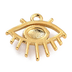 Anhänger aus goldener Messing-Emaille&nbsp;KK-P197-12B-G