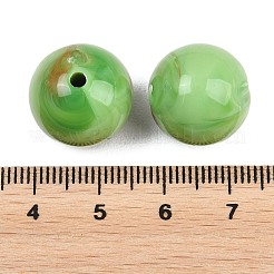 Undurchsichtige Acryl-Imitationsperlen aus Edelsteinen&nbsp;OACR-G064-15C-02