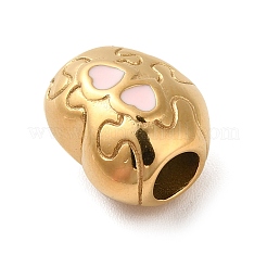 Perlas europeas de esmalte de acero inoxidable 304 con revestimiento iónico (IP)&nbsp;STAS-G308-27G