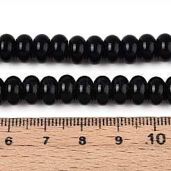 Undurchsichtige sprühlackierte Glasperlen&nbsp;GLAA-ZX008-8mm-18F