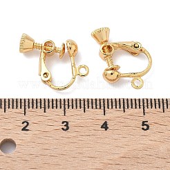 Ohrclips zum Aufstecken von Messingschrauben&nbsp;XGR0065G-54G