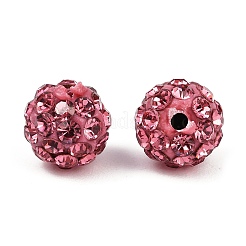 Polymer Ton Strass Perlen&nbsp;RB-H284-6MM-Half-209