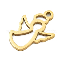 Ionenplattierung (IP) 201 Edelstahlanhänger&nbsp;STAS-M015-06G
