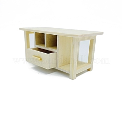 Armoire en bois pour maison de poupée&nbsp;PW-WG2D890-01
