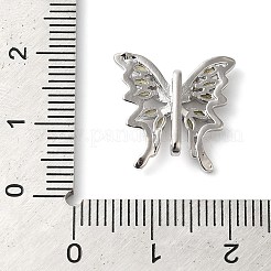 3 Loch Messing Micro Pave Zirkonia Mehrstrangglieder&nbsp;KK-G503-36P-03
