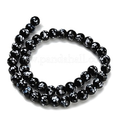 Chapelets de perles vernissées manuelles&nbsp;LAMP-H071-01B-06