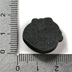 Cabochons décodés en résine opaque sur le thème d'Halloween&nbsp;RESI-E057-01H