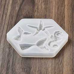 Moldes de silicona diy con adorno de animales marinos&nbsp;DIY-P078-03B