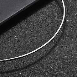 Anlaufgeschützte Chokerhalsketten aus 304 Edelstahl im Casual-Stil&nbsp;X-STAS-O037-02P