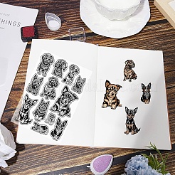 Individuelle transparente Stempel aus PVC-Kunststoff&nbsp;DIY-WH0439-0155