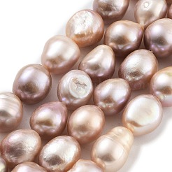 Brins de perles de culture d'eau douce naturelles&nbsp;PEAR-P062-30E