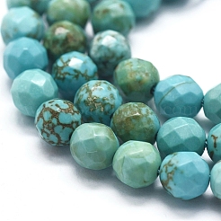 Fili di perline howlite naturale&nbsp;X-G-D0012-01B