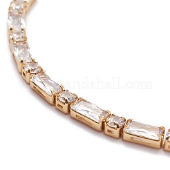 Klassische Tennisarmbänder aus Zirkonia für Mädchen und Frauen&nbsp;BJEW-F417-06-RS
