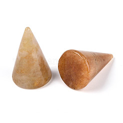 Présentoirs à bagues en jade topaze naturelle&nbsp;G-T144-06C