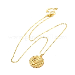 Collane con ciondolo a forma di serpente&nbsp;NJEW-S438-02A-G