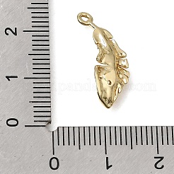 Latón micro pavimenta claro cubic zirconia encantos&nbsp;KK-CBA15EE-06G