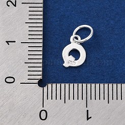 925 breloque lettre en argent sterling&nbsp;LS-STER-C012-01S-Q