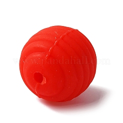 Perle di silicone ecologiche per uso alimentare&nbsp;LS-SIL-WH0008-06G