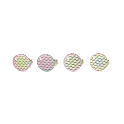Accesorios para pendientes de acero inoxidable 304 con revestimiento iónico (IP)&nbsp;STAS-O119-16C-M