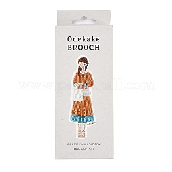 Kit per realizzare spille per ragazze invitate con perline miyuki&nbsp;DIY-H165-01B