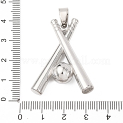 Pendentifs en acier inoxydable 304&nbsp;STAS-D129-15P