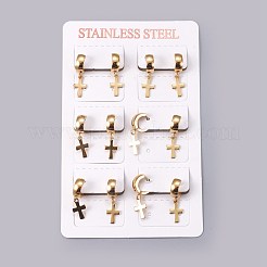 Creolen aus Edelstahl 304&nbsp;EJEW-O087-02