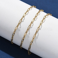304 Edelstahl-Büroklammerkettenarmbänder für Frauen&nbsp;BJEW-U043-01G