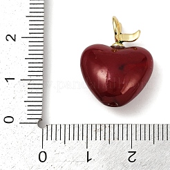 Messing Emaille-Anhänger&nbsp;KK-R224-12A-G