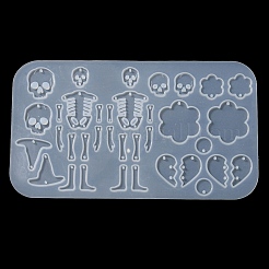 Silikon-Anhängerformen zum Thema Halloween&nbsp;LS-DIY-Q030-05B