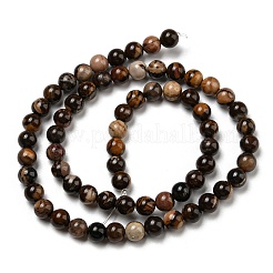 Rhodonite naturale perle tonde fili&nbsp;G-R494-A21-02