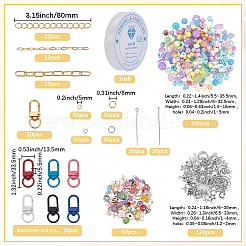 Kits de porte-clés brillant à lèvres à faire soi-même&nbsp;DIY-SP0007-51